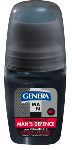 GENERA MAN DEODORANTE ROLL-ON MAN'S DEFENCE 50ML: vendita online GENERA MAN DEODORANTE ROLL-ON MAN'S DEFENCE 50ML in offerta