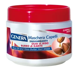 GENERA MASCHERA CAPELLI 500ML OLIO DI RISO E BURRO DI KARITE': vendita online GENERA MASCHERA CAPELLI 500ML OLIO DI RISO E BURRO DI KARITE' in offerta