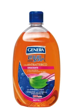 GENERA SAPONE LIQUIDO C/ANTIBATTERICO RICARICO 1000ML: vendita online GENERA SAPONE LIQUIDO C/ANTIBATTERICO RICARICO 1000ML in offerta