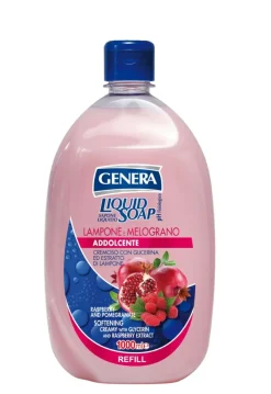 GENERA SAPONE LIQUIDO LAMPONE/MELOGRANO RICARICA 1000ML: vendita online GENERA SAPONE LIQUIDO LAMPONE/MELOGRANO RICARICA 1000ML in offerta