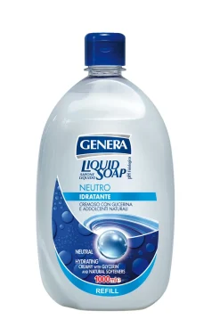GENERA SAPONE LIQUIDO NEUTRO IDRATANTE RICARICA 1000ML: vendita online GENERA SAPONE LIQUIDO NEUTRO IDRATANTE RICARICA 1000ML in offerta