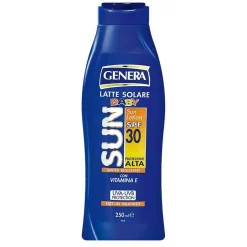GENERA SUN LATTE SOLARE BABY 30 ALTA 250ML: vendita online GENERA SUN LATTE SOLARE BABY 30 ALTA 250ML in offerta