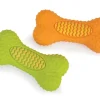 GIOCO IN LATEX CON SQUEAKER - OSSO CON PUNTE 13CM: vendita online GIOCO IN LATEX CON SQUEAKER - OSSO CON PUNTE 13CM in offerta