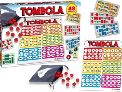 GIOCO TOMBOLA 48 CARTELLE IN PLASTICA: vendita online GIOCO TOMBOLA 48 CARTELLE IN PLASTICA in offerta