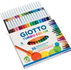 GIOTTO - ASTUCCIO 36 PENNARELLI TURBIO COLOR ASSORTITI: vendita online GIOTTO - ASTUCCIO 36 PENNARELLI TURBIO COLOR ASSORTITI in offerta