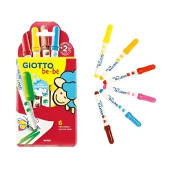 GIOTTO - ASTUCCIO CON 6 SUPERPENNARELLI BE-BE' COLORI ASSORTITI: vendita online GIOTTO - ASTUCCIO CON 6 SUPERPENNARELLI BE-BE' COLORI ASSORTITI in offerta