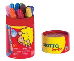 Giotto Bebe: Barattolo Giotto con 10 Matitoni