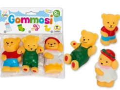 GOGO - SET 3 GOMMOSI ORSETTI : vendita online GOGO - SET 3 GOMMOSI ORSETTI in offerta