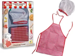 GRANDE CHEF - CAPPELLO DA CUOCO E GREMBIULE: vendita online GRANDE CHEF - CAPPELLO DA CUOCO E GREMBIULE in offerta