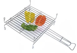 Graticola con griglie cromate: modello albergo 40X45