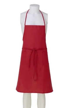 GREMBIULE IN COTONE ROSSO: vendita online GREMBIULE IN COTONE ROSSO in offerta