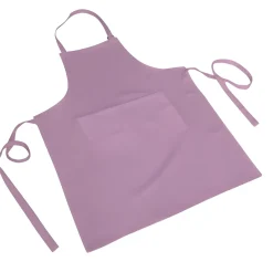 GREMBIULE PETTORINA CHOU TINTA UNITA ROSA ANTICO 100% COTONE: vendita online GREMBIULE PETTORINA CHOU TINTA UNITA ROSA ANTICO 100% COTONE in offerta