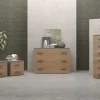 GRUPPO LETTO ASIA NOCE E FANGO