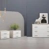 GRUPPO LETTO OLMO CON FRONTALI BIANCO FRASSINATO