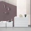 GRUPPO LETTO PRIVILEGIO BIANCO LACCATO