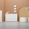 GRUPPO LETTO STAR BIANCO FRASSINATO