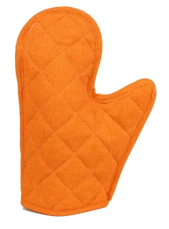GUANTO DA FORNO IN COTONE 20X27 CM ARANCIONE: vendita online GUANTO DA FORNO IN COTONE 20X27 CM ARANCIONE in offerta