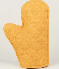GUANTO DA FORNO IN COTONE 20X27CM OCRA: vendita online GUANTO DA FORNO IN COTONE 20X27CM OCRA in offerta
