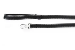 GUINZAGLIO REFLEX CON MANIGLIA IN NEOPRENE NERO 15X1200MM: vendita online GUINZAGLIO REFLEX CON MANIGLIA IN NEOPRENE NERO 15X1200MM in offerta