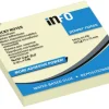 INFO NOTES - BLOCCO 90 FF ADESIVI GIALLI 75X75mm: vendita online INFO NOTES - BLOCCO 90 FF ADESIVI GIALLI 75X75mm in offerta