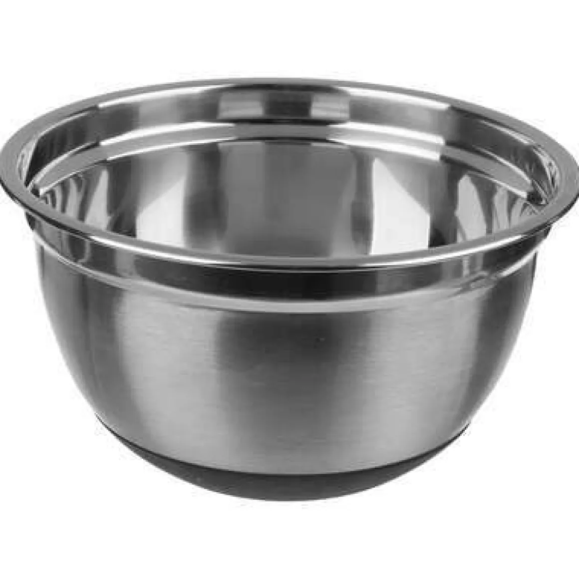 INSALATIERA ANTISCIVOLO 1LT CM 17.3X9.4 IN ACCIAIO INOX