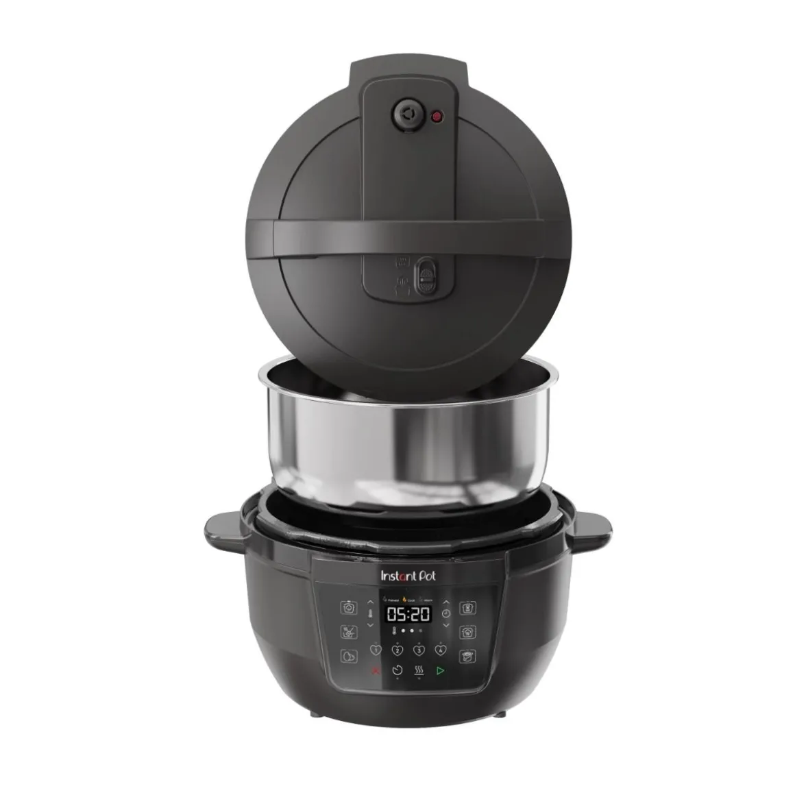 INSTANT POT - MULTICOOKER XL RIO 7.1LT IN ACCIAIO NERO