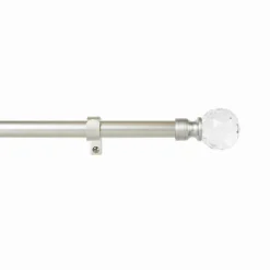 KIT METALLO 19MM - MODELLO DIAMANTE CROMO SATINATO 160-300CM: vendita online KIT METALLO 19MM - MODELLO DIAMANTE CROMO SATINATO 160-300CM in offerta