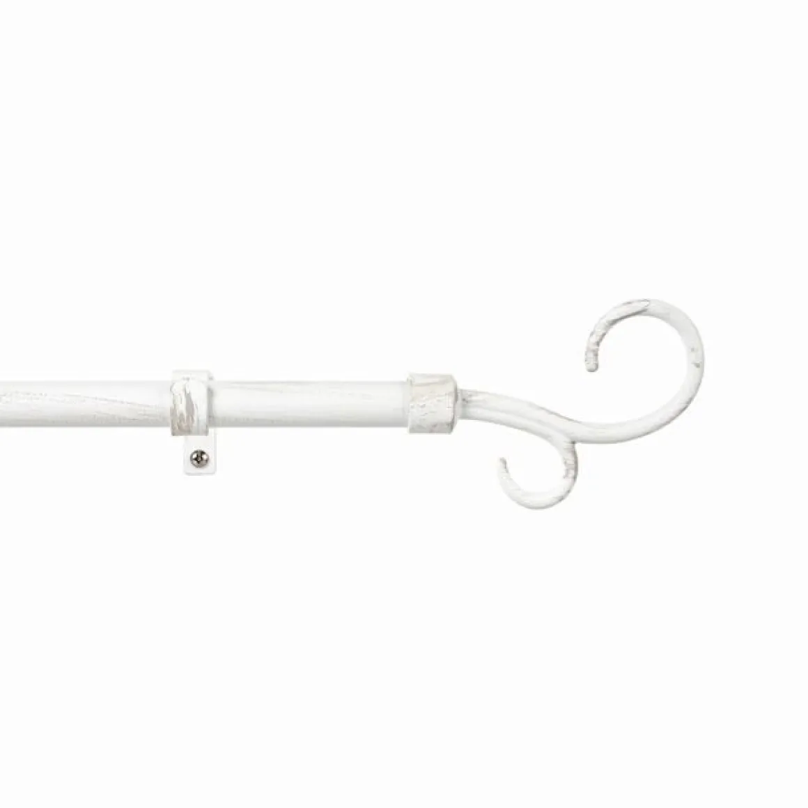 KIT 5PZ IN METALLO 19MM - MODELLO DOPPIO UNCINO BIANCO-BEIGE 110-200CM: vendita online KIT 5PZ IN METALLO 19MM - MODELLO DOPPIO UNCINO BIANCO-BEIGE 110-200CM in offerta
