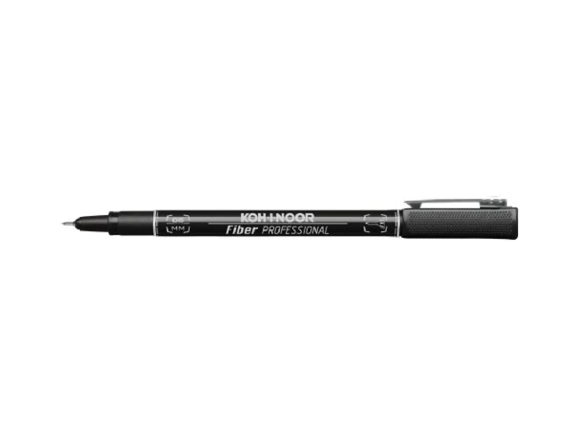 KOH I NOOR - PENNA A FIBRA PROFESSIONAL FIBER NERA (05): vendita online KOH I NOOR - PENNA A FIBRA PROFESSIONAL FIBER NERA (05) in offerta