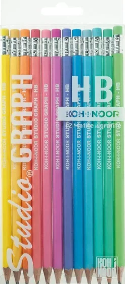 KOH-I-NOOR - STUDIO GRAPH ASTUCCIO 12 MATITE : vendita online KOH-I-NOOR - STUDIO GRAPH ASTUCCIO 12 MATITE in offerta