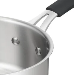 LAGOSTINA - CASSERUOLA FONDA 1 MANICO LINEA TEMPRA DIAM. 16CM