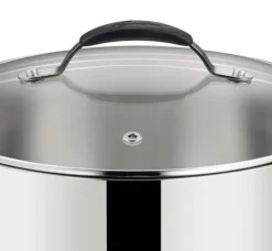LAGOSTINA - CASSERUOLA 2 MANICI LINEA TEMPRA CON COPERCHIO D.20CM