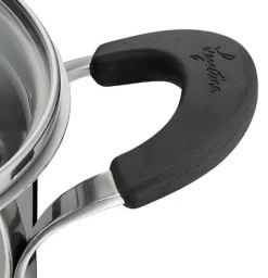 LAGOSTINA - PENTOLA 2 MANICI LINEA TEMPRA CON COPERCHIO DIAM.18CM