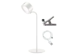 LAMPADA DA LETTURA 3 IN 1 MAGNETE DIAM 12 H. 30CM BIANCA: vendita online LAMPADA DA LETTURA 3 IN 1 MAGNETE DIAM 12 H. 30CM BIANCA in offerta