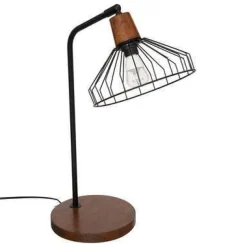 LAMPADA DA TAVOLA CAF NERO H 47CM: vendita online LAMPADA DA TAVOLA CAF NERO H 47CM in offerta