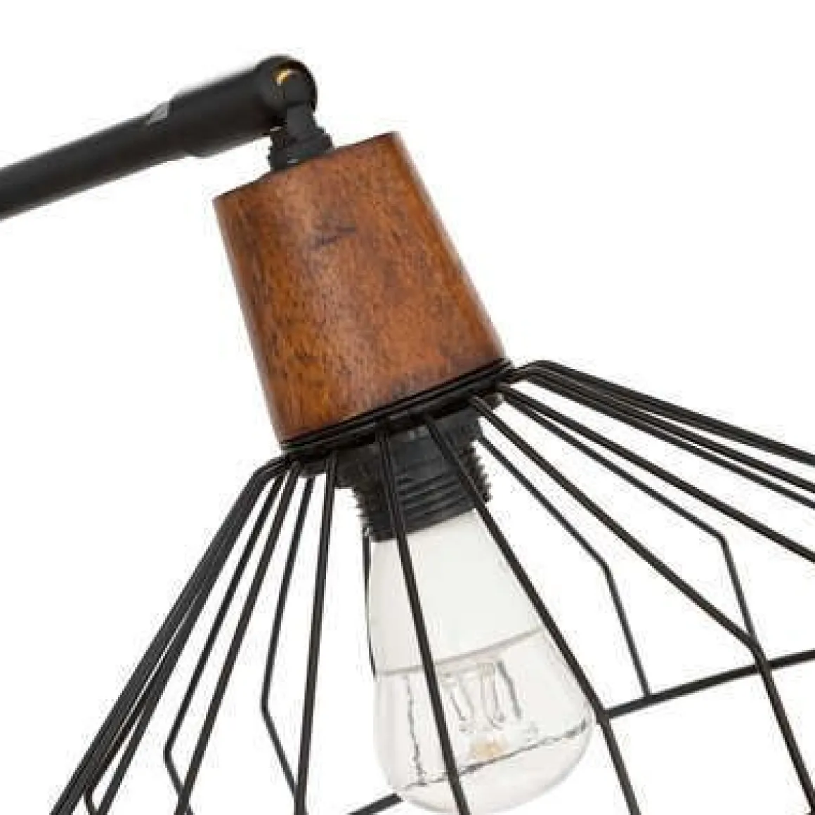 LAMPADA DA TAVOLA CAF NERO H 47CM: vendita online LAMPADA DA TAVOLA CAF NERO H 47CM in offerta