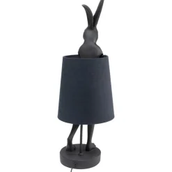 LAMPADA DA TAVOLO ANIMAL RABBIT NERO/ARGENTO H.68,2CM - E14 1X5W 50/60HZ: vendita online LAMPADA DA TAVOLO ANIMAL RABBIT NERO/ARGENTO H.68,2CM - E14 1X5W 50/60HZ in offerta