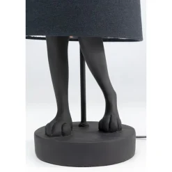LAMPADA DA TAVOLO ANIMAL RABBIT NERO/ARGENTO H.68,2CM - E14 1X5W 50/60HZ: vendita online LAMPADA DA TAVOLO ANIMAL RABBIT NERO/ARGENTO H.68,2CM - E14 1X5W 50/60HZ in offerta