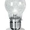 LAMPADA DA TAVOLO LAMPADINA FILI IN ALLUMINIO D 15 H 28CM - 1XE14: vendita online LAMPADA DA TAVOLO LAMPADINA FILI IN ALLUMINIO D 15 H 28CM - 1XE14 in offerta