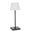LAMPADA DA TAVOLO RONY BIANCA D 15X H 39CM - USB 3W : vendita online LAMPADA DA TAVOLO RONY BIANCA D 15X H 39CM - USB 3W in offerta