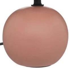 LAMPADA DA TAVOLO TIMEO SALMONE H 25CM - E 14 60WX1: vendita online LAMPADA DA TAVOLO TIMEO SALMONE H 25CM - E 14 60WX1 in offerta