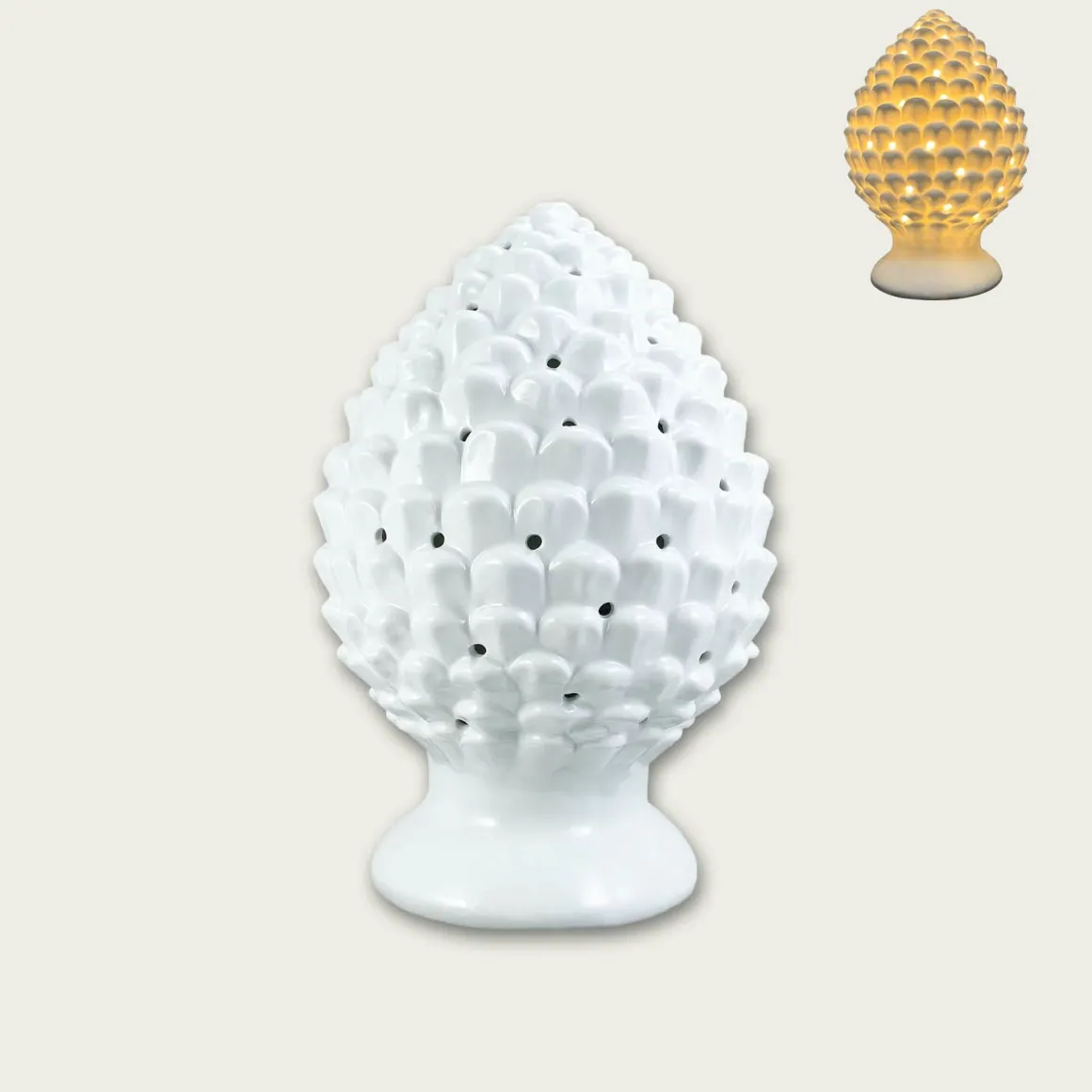 LAMPADA A BATTERIA PIGNA 11X16CM: vendita online LAMPADA A BATTERIA PIGNA 11X16CM in offerta