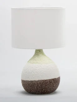 LAMPADA CERAMICA VERDE/MARRONE - 60W : vendita online LAMPADA CERAMICA VERDE/MARRONE - 60W in offerta
