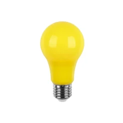 LAMPADA CLASSICA A LED 230V 5W E27 GIALLA: vendita online LAMPADA CLASSICA A LED 230V 5W E27 GIALLA in offerta