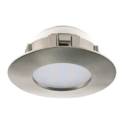 LAMPADA DA INCASSO LED PINEDA NICHEL SATINATO D. 7,8CM - 1X4.9W 460lm 3000K IP20 IP44: vendita online LAMPADA DA INCASSO LED PINEDA NICHEL SATINATO D. 7,8CM - 1X4.9W 460lm 3000K IP20 IP44 in offerta