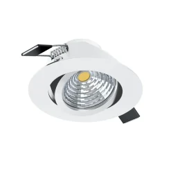 LAMPADA DA INCASSO LED SALICETO BIANCO D. 8,8CM - 2700K 6W 450lm: vendita online LAMPADA DA INCASSO LED SALICETO BIANCO D. 8,8CM - 2700K 6W 450lm in offerta