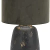 LAMPADA DA TAVOLA IN CERAMICA MARRONE 24X24X36.5CM : vendita online LAMPADA DA TAVOLA IN CERAMICA MARRONE 24X24X36.5CM in offerta