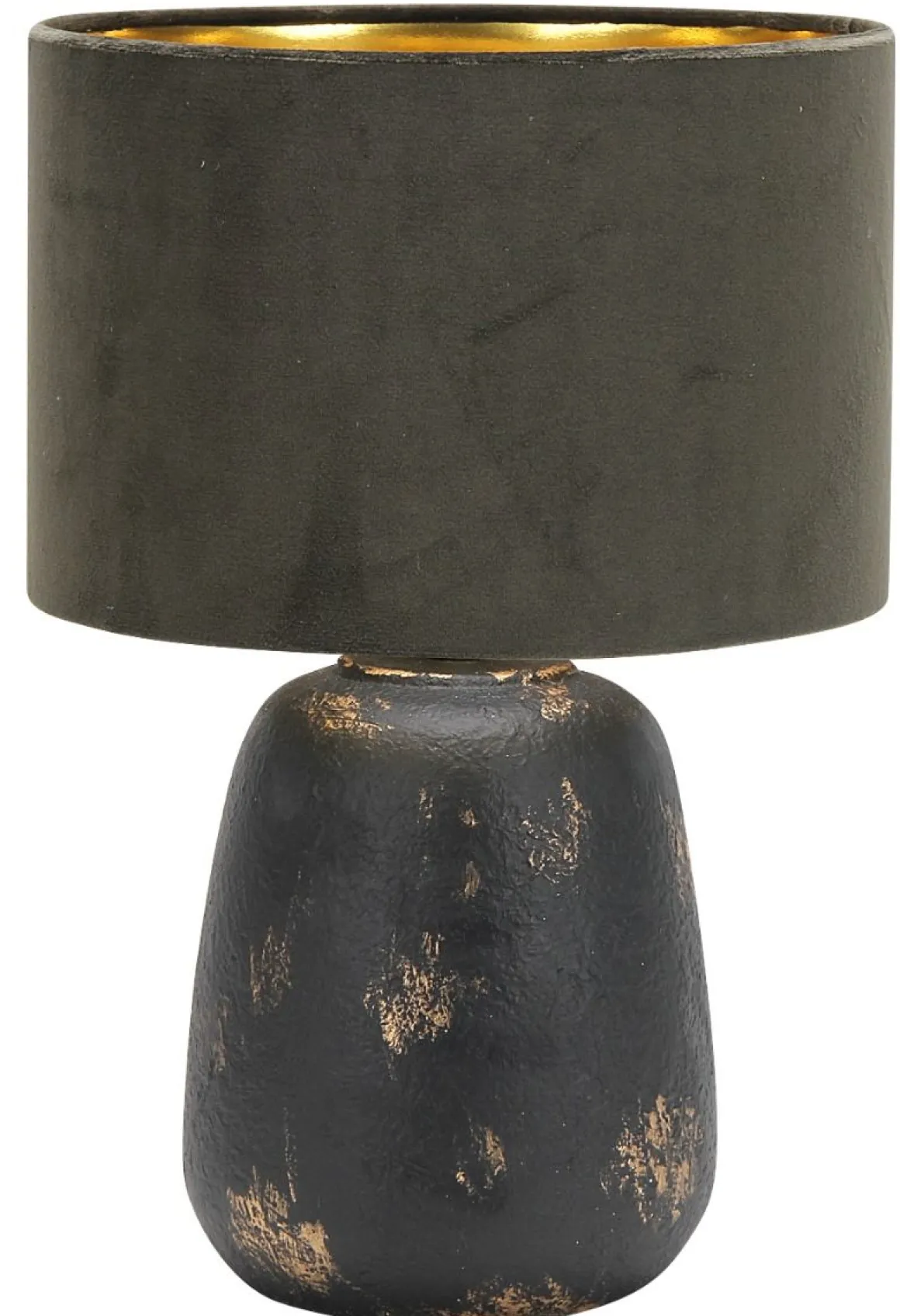LAMPADA DA TAVOLA IN CERAMICA MARRONE 24X24X36.5CM : vendita online LAMPADA DA TAVOLA IN CERAMICA MARRONE 24X24X36.5CM in offerta