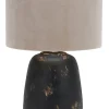 LAMPADA DA TAVOLA IN CERAMICA BEIGE 24X24X36.5CM: vendita online LAMPADA DA TAVOLA IN CERAMICA BEIGE 24X24X36.5CM in offerta