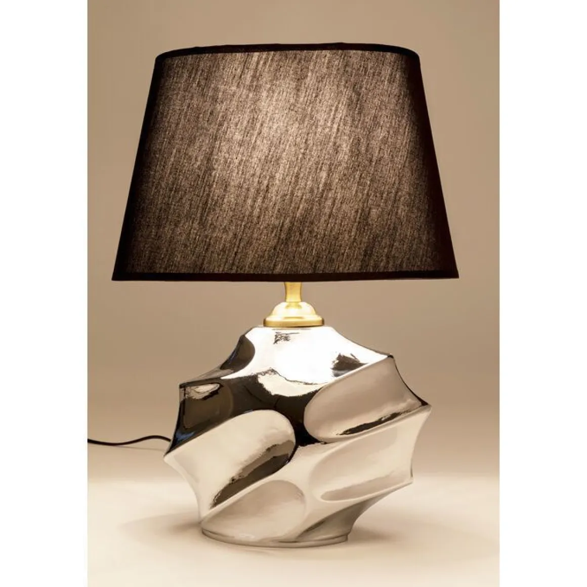 LAMPADA DA TAVOLO ALBA ARGENTO H 42CM - 1XE27 40W 230V 50/60HZ: vendita online LAMPADA DA TAVOLO ALBA ARGENTO H 42CM - 1XE27 40W 230V 50/60HZ in offerta
